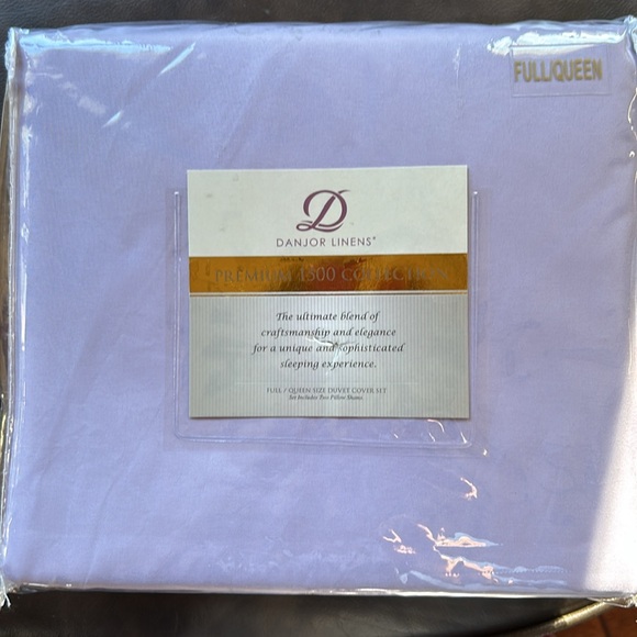Danjor Linens Full/ Queen Duvet Cover Set. - Picture 3 of 4